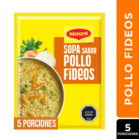 Sopa Maggi pollo con fideos 70 gr