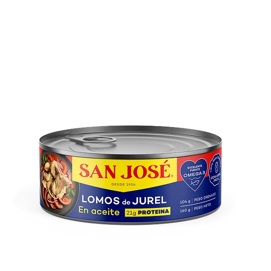 Pack 4 UN ‼️ Lomitos de jurel San José en aceite  160 grs
