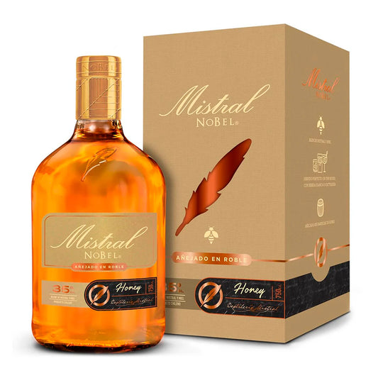 Pisco Mistral Nobel Honey 🍯35 G, 750 ml