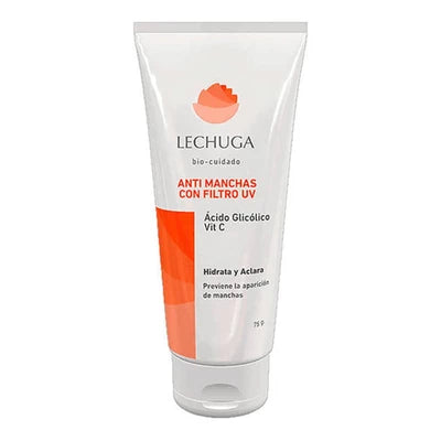 Lechuga crema de Manos Anti Manchas, ácido glicolico vitC 75g