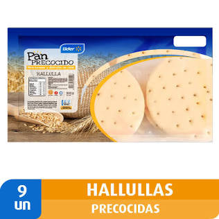 Hallulas precocidas 8 unidades 