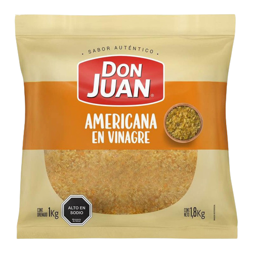 Salsa Americana Don Juan 1.8 kg neto 1 kg