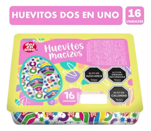 Huevitos Costa macizos 16 un, 81 grs